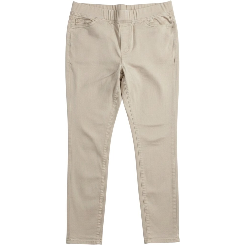 Eileen Fisher Womens XS Stone Beige Pull On Skinny Stretch Pants Leggings